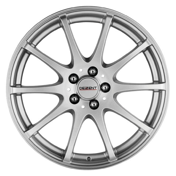 Dezent V silver Alufelge 7x16 Zoll ET48 LK 5x112 ML70.1 – Bild 2