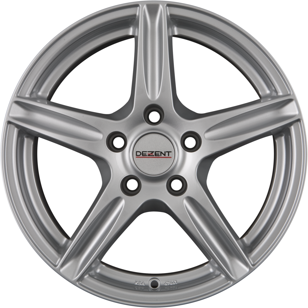 Dezent L Silber Alufelge 5.5x14 Zoll ET32 LK 5x100 ML60.1