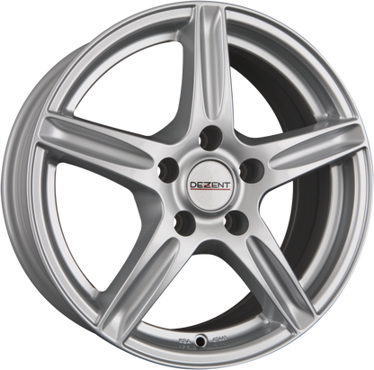 Dezent L Silber Alufelge 5.5x14 Zoll ET32 LK 5x100 ML60.1 – Bild 2