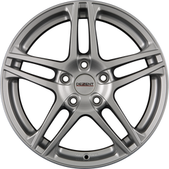 Dezent RB Silber Alufelge 7.5x16 Zoll ET45 LK 5x112 ML66.6