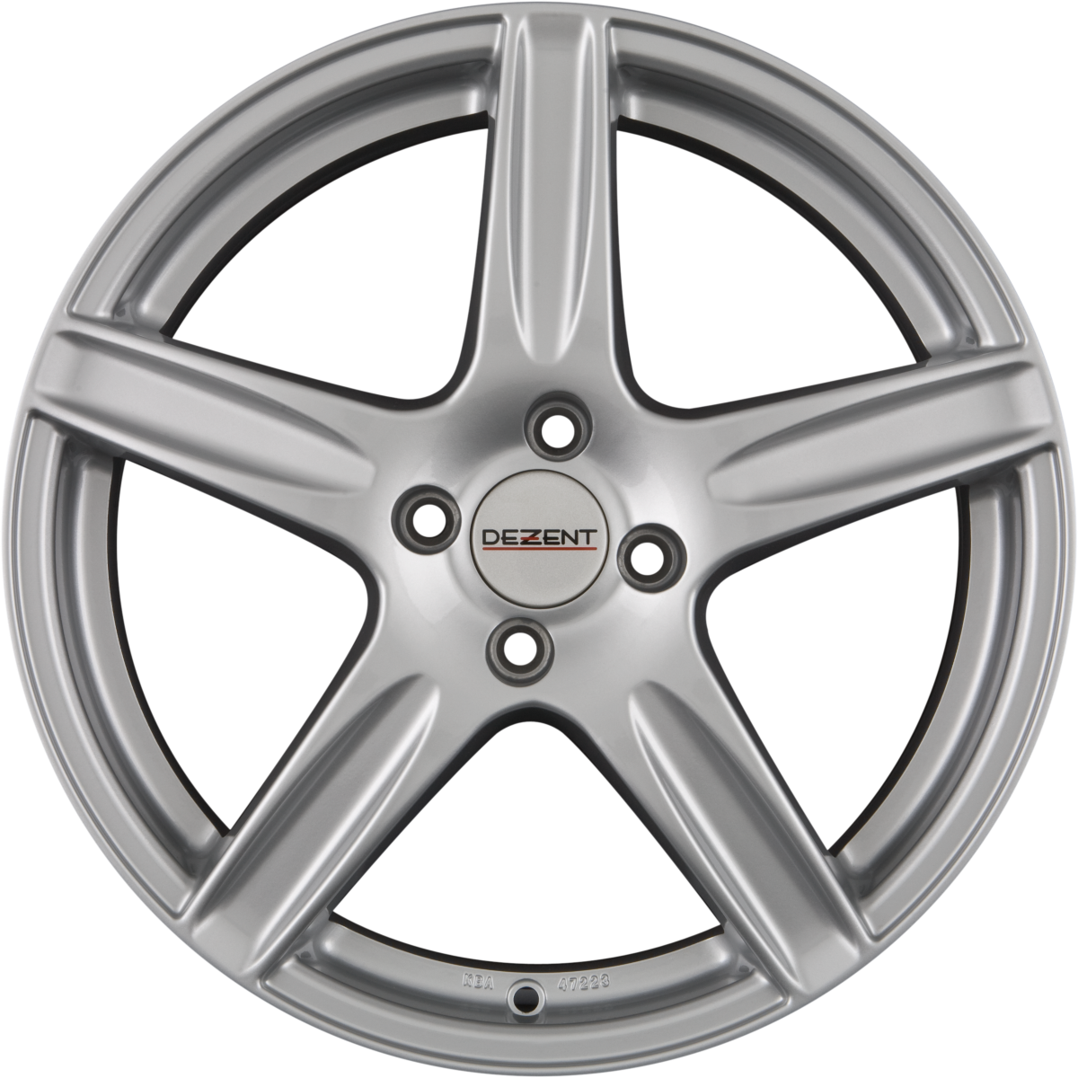 Dezent L Silber Alufelge 4.5x14 Zoll ET45 LK 4x100 ML60.1