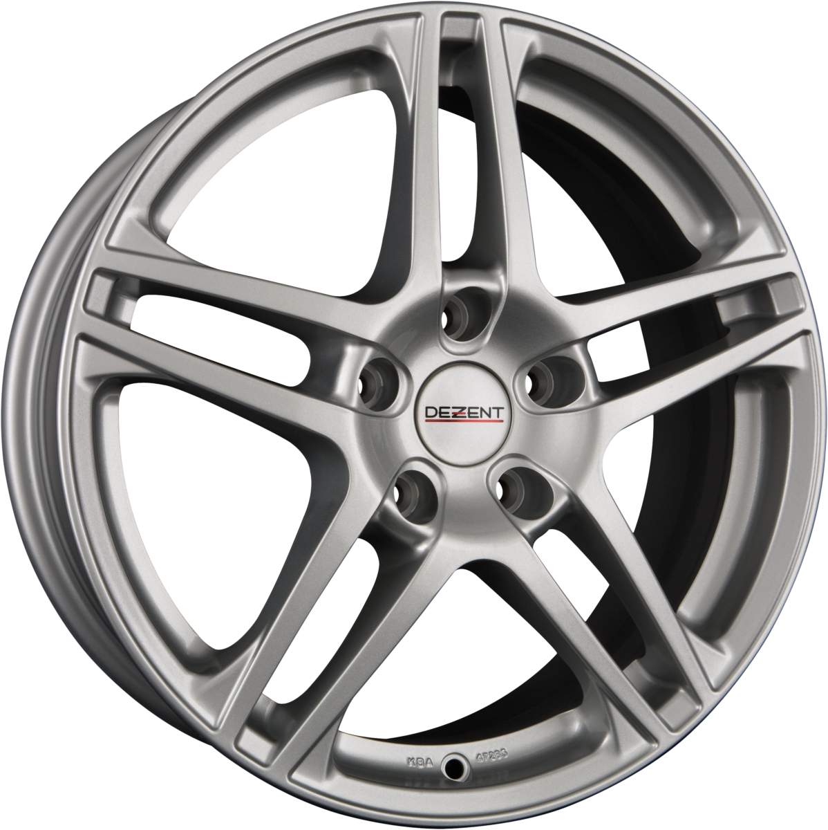 Dezent RB Silber Alufelge 7.5x16 Zoll ET53 LK 5x112 ML66.6 – Bild 2