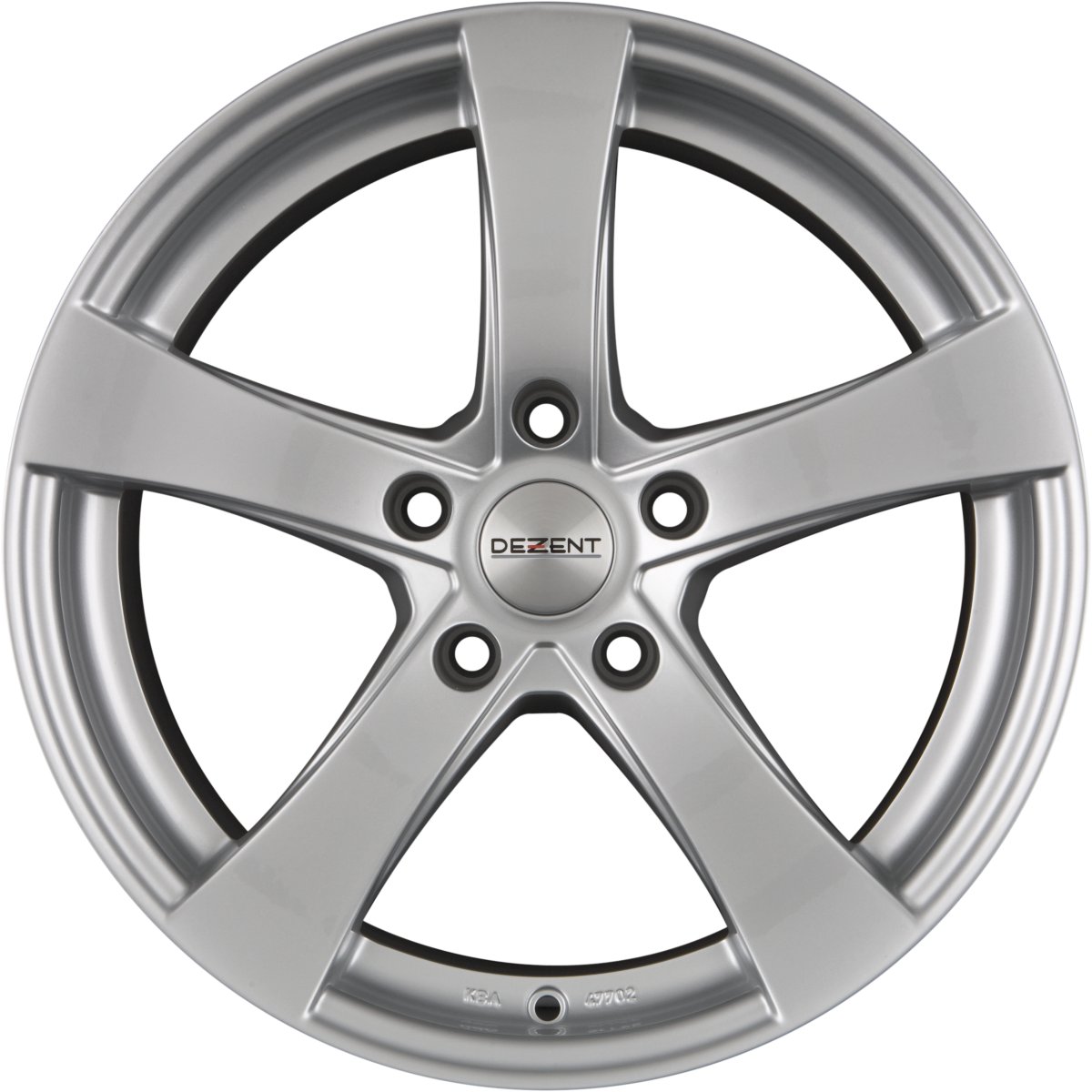 Dezent RE Silber Alufelge 7x17 Zoll ET38 LK 5x112 ML70.1