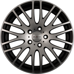 Dezent RG DARK - Schwarz Frontpoliert Alufelge 8x18 Zoll ET45 LK 5x114.3 ML71.6
