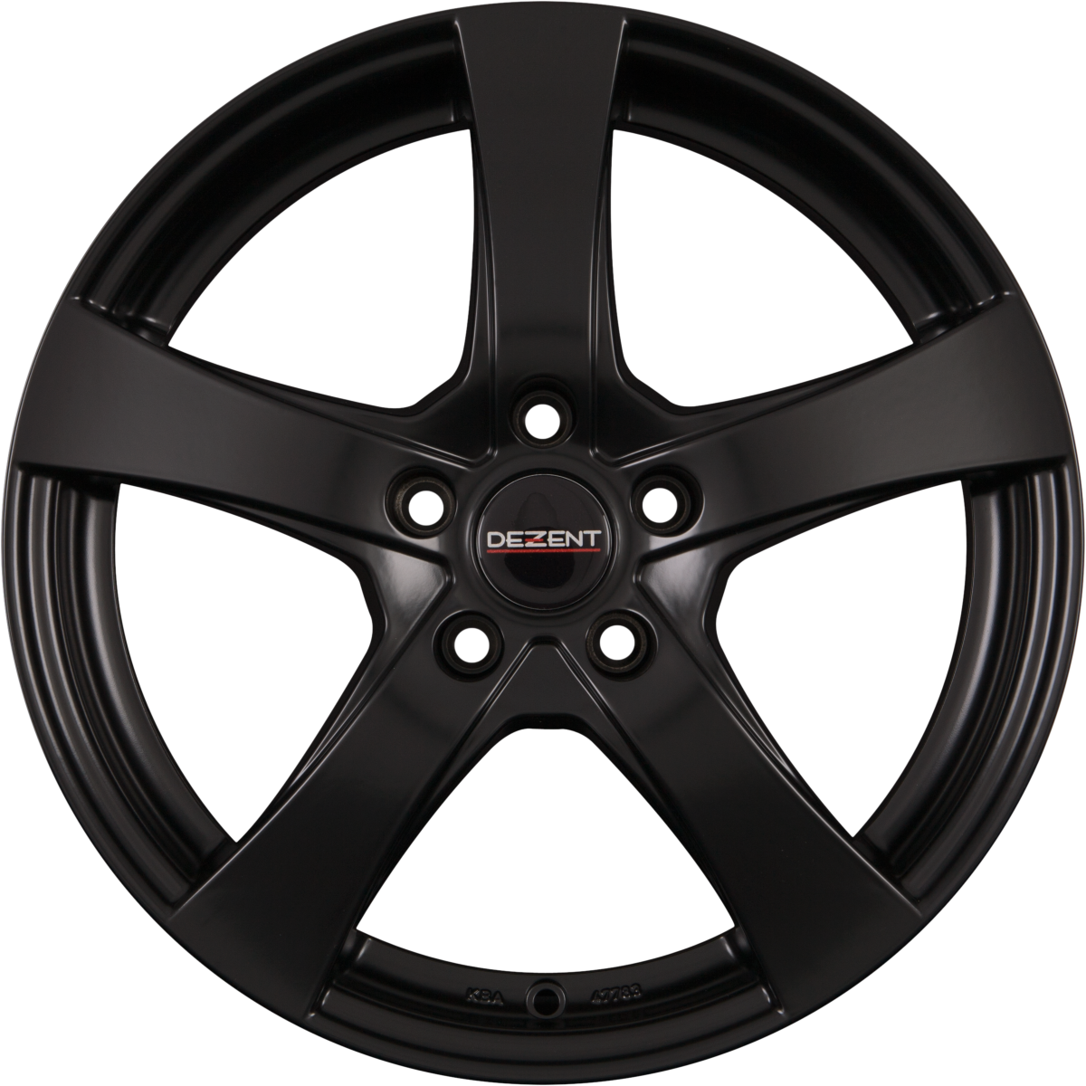 Dezent RE DARK - Black Matt Alufelge 6.5x16 Zoll ET40 LK 5x115 ML70.2