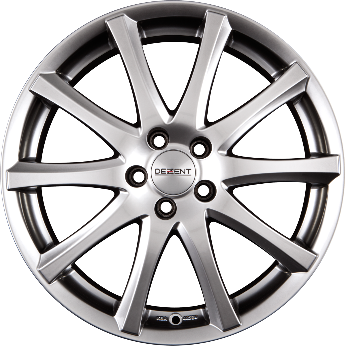 Dezent RM High Gloss Alufelge 7.5x17 Zoll ET48 LK 5x112 ML70.1