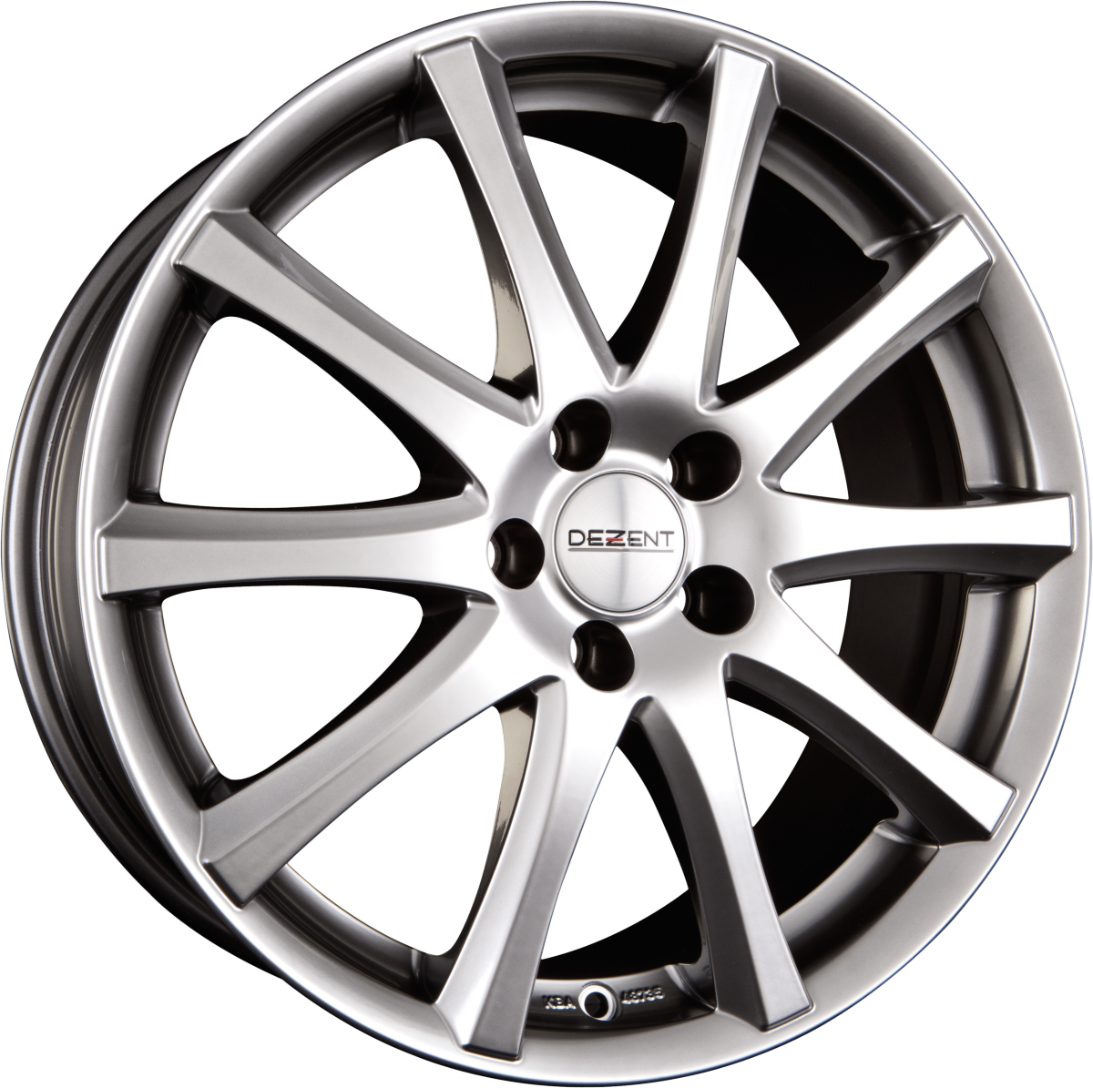 Dezent RM High Gloss Alufelge 7.5x17 Zoll ET48 LK 5x112 ML70.1 – Bild 2