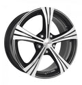 Dezent RI black polished front Alufelge 7.5x17 Zoll ET35 LK 5x112 ML70.1