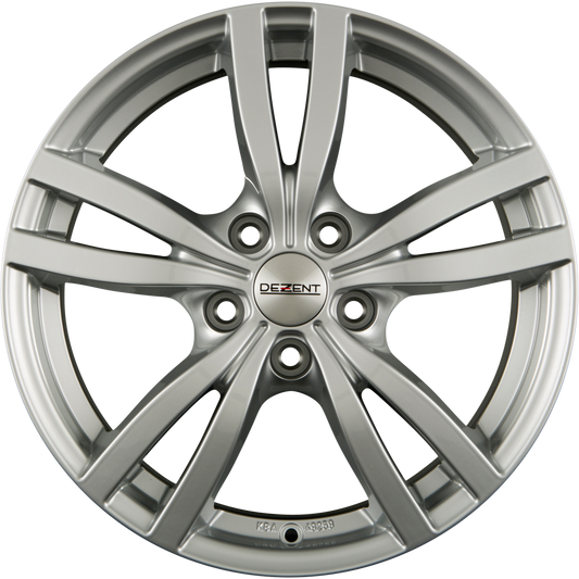 Dezent TC SILVER - Silber Alufelge 6.5x16 Zoll ET38 LK 5x114.3 ML71.6