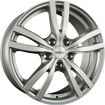 Dezent TC SILVER - Silber Alufelge 6.5x16 Zoll ET38 LK 5x114.3 ML71.6 – Bild 2