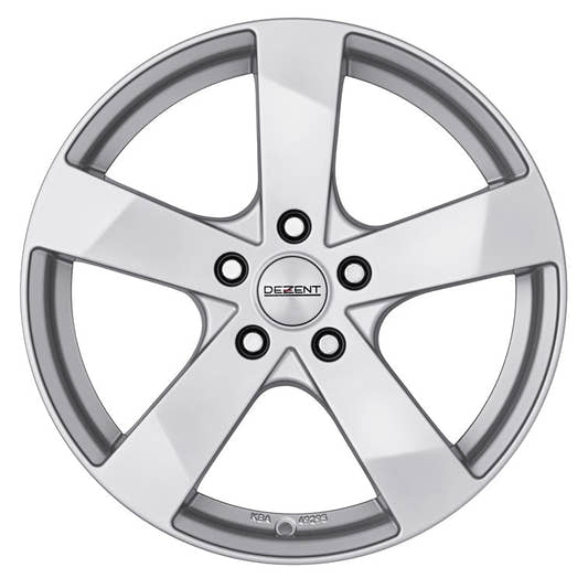 Dezent TD SILVER - Silber Alufelge 6.5x15 Zoll ET48 LK 5x108 ML70.1 – Bild 2