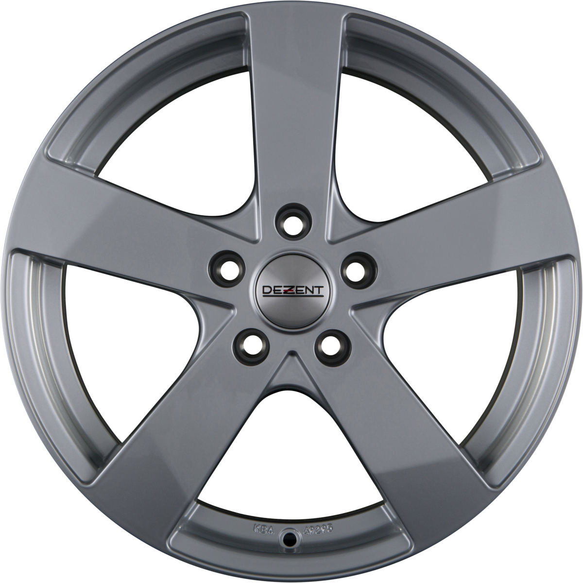 Dezent TD SILVER - Silber Alufelge 6.5x16 Zoll ET40 LK 5x115 ML70.2