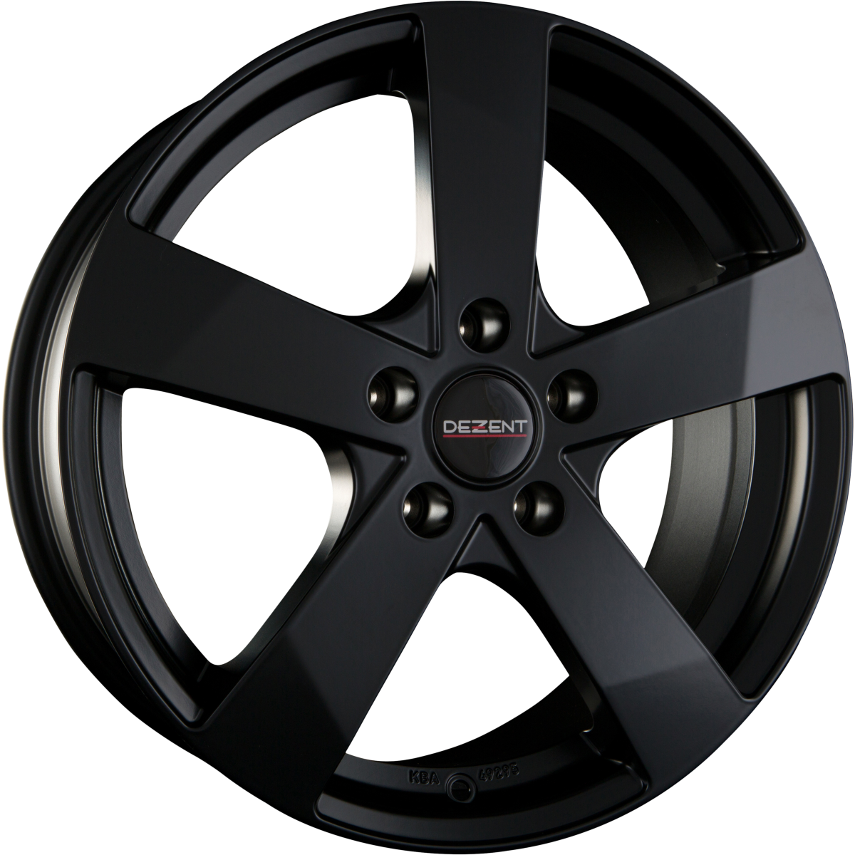 Dezent TD DARK - Black Matt Alufelge 7.5x17 Zoll ET28 LK 5x112 ML66.6 – Bild 2