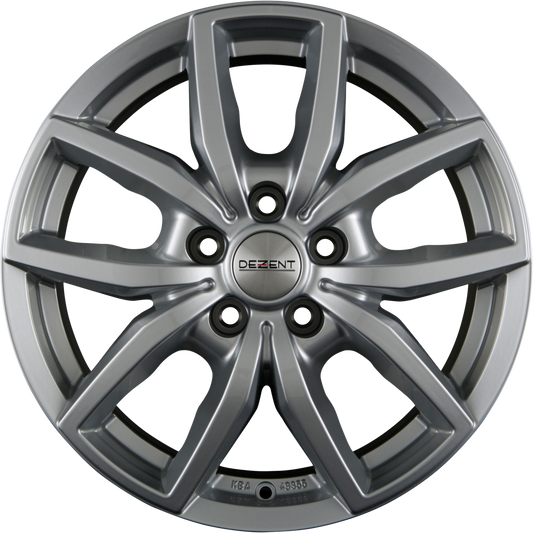 Dezent TE SILVER - Silber Alufelge 7.5x17 Zoll ET55 LK 5x112 ML70.1