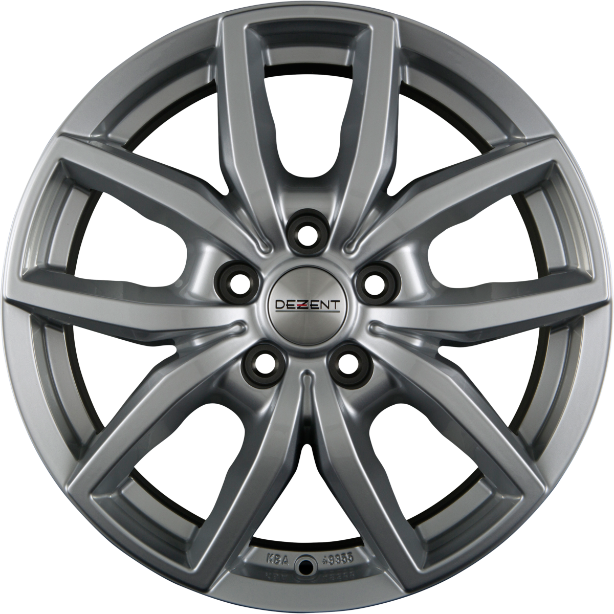 Dezent TE SILVER - Silber Alufelge 7.5x17 Zoll ET55 LK 5x112 ML70.1