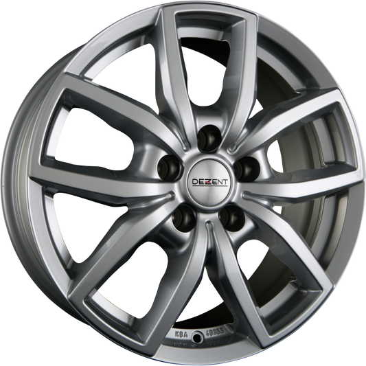 Dezent TE SILVER - Silber Alufelge 7.5x17 Zoll ET55 LK 5x112 ML70.1 – Bild 2