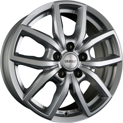 Dezent TE SILVER - Silber Alufelge 7.5x17 Zoll ET55 LK 5x112 ML70.1 – Bild 2