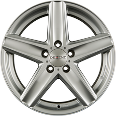 Dezent TG SILVER - Silber Alufelge 8.5x18 Zoll ET35 LK 5x112 ML66.6