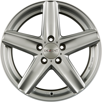 Dezent TG SILVER - Silber Alufelge 8.5x18 Zoll ET35 LK 5x112 ML66.6