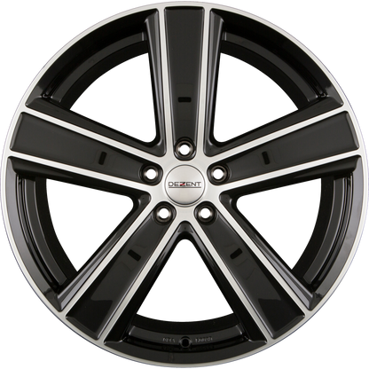Dezent TH DARK - Black Polished Alufelge 7x16 Zoll ET48 LK 5x114.3 ML71.6