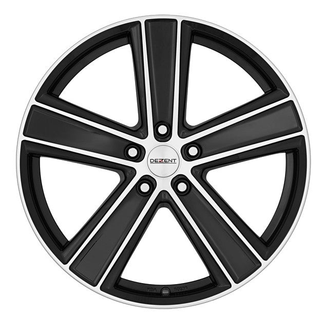 Dezent TH black polished 7x16 ET40 - LK5/127 ML71.6 – Bild 2