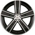 Dezent TH DARK - Black Polished Alufelge 8x18 Zoll ET45 LK 5x114.3 ML71.6
