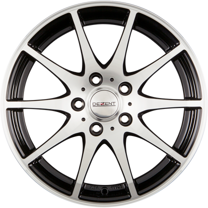 Dezent TI DARK - Black Polished Front Alufelge 7x17 Zoll ET40 LK 4x108 ML70.1
