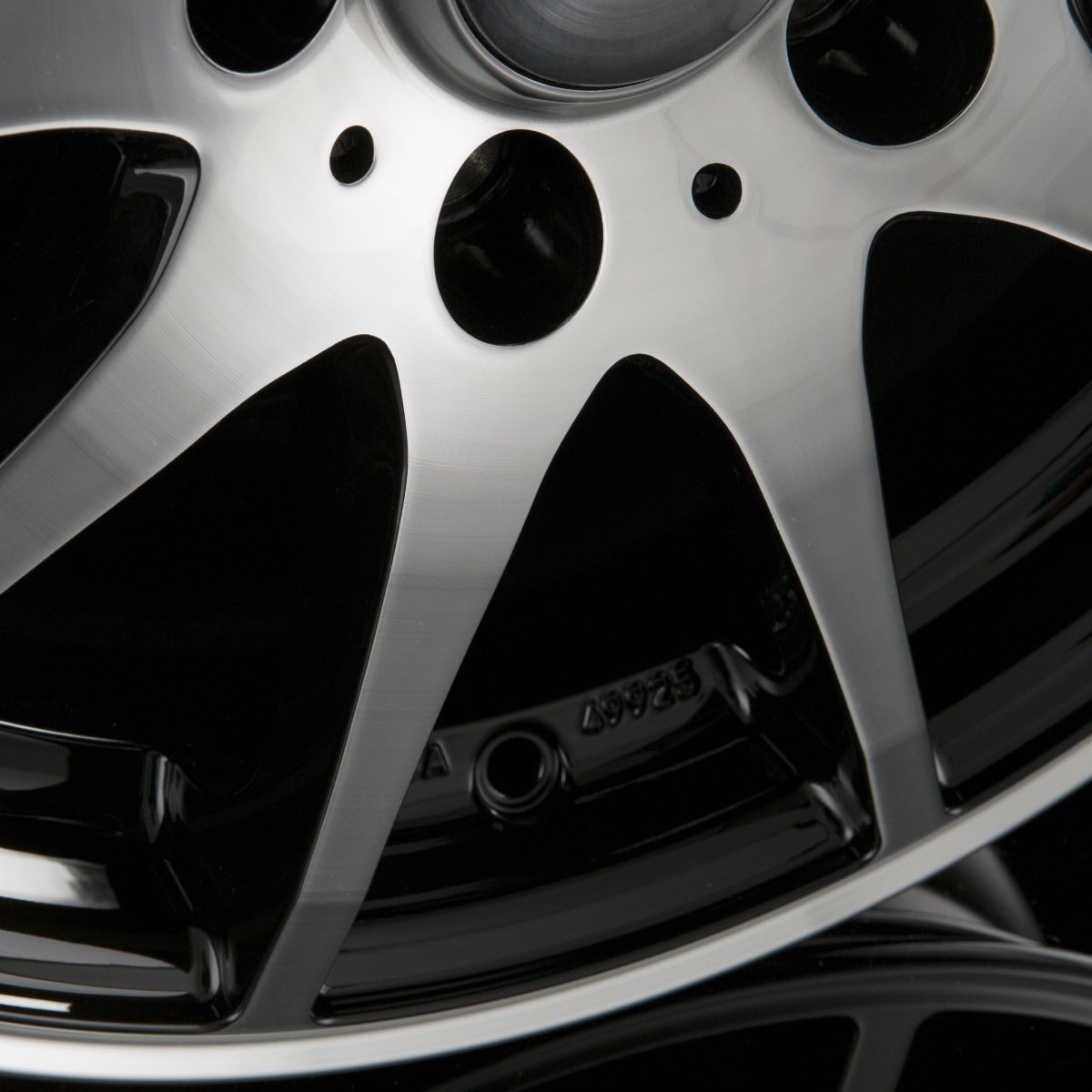 Dezent TI DARK - Black Polished Front Alufelge 7x17 Zoll ET40 LK 4x108 ML70.1 – Bild 3