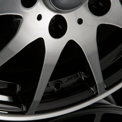 Dezent TI DARK - Black Polished Front Alufelge 7x17 Zoll ET40 LK 4x108 ML70.1 – Bild 3