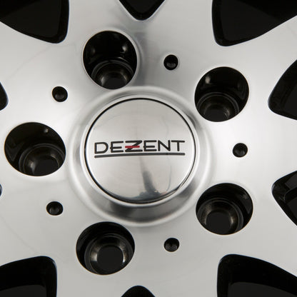Dezent TI DARK - Black Polished Front Alufelge 7x17 Zoll ET40 LK 4x108 ML70.1 – Bild 4