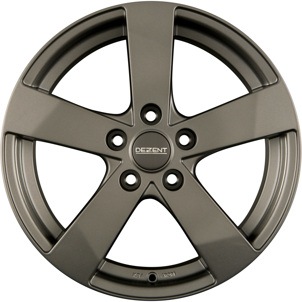 Dezent TD GRAPHITE - Graphite Matt Alufelge 6x15 Zoll ET40 LK 5x114.3 ML71.6