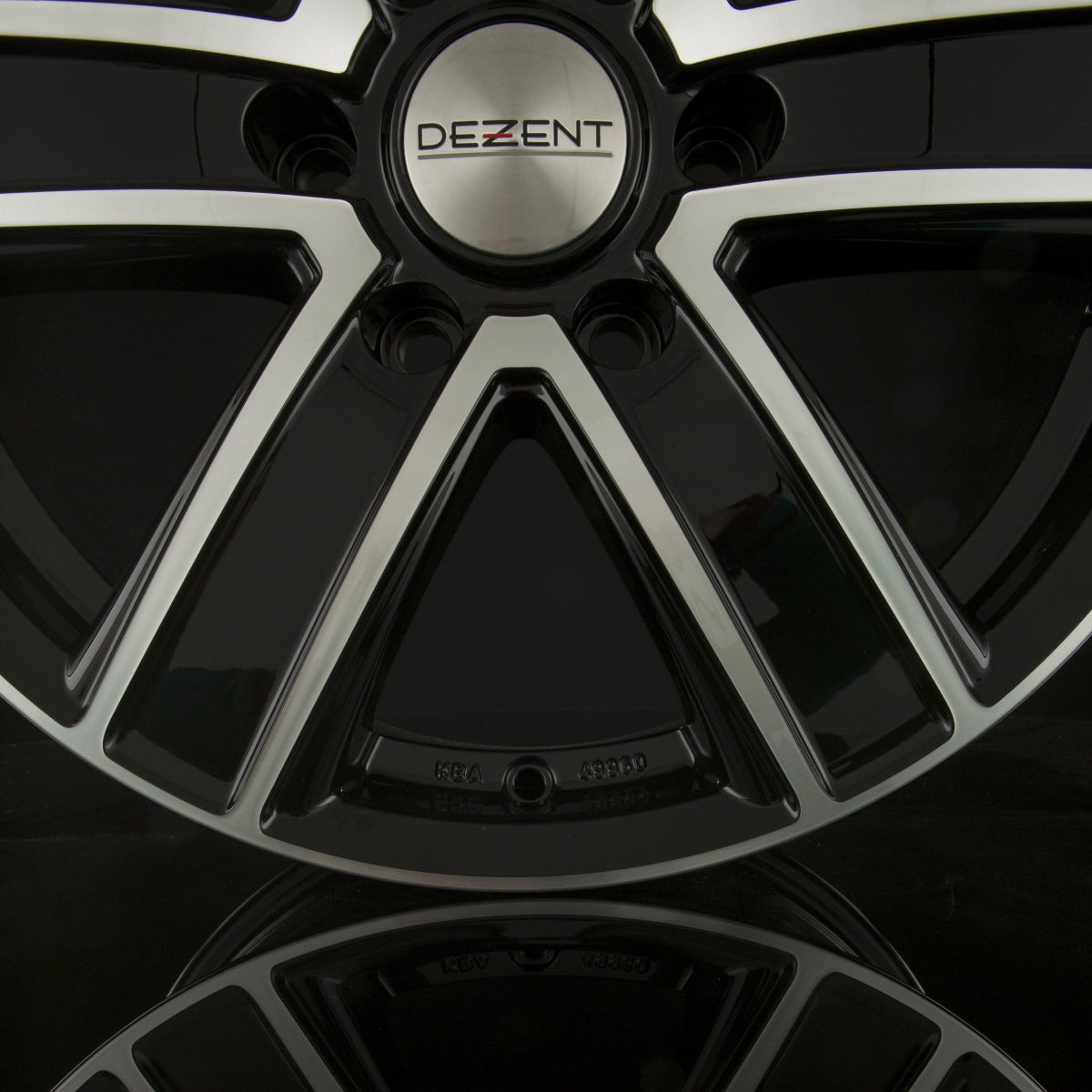 Dezent TJ DARK - Black Polished Front Alufelge 8x16 Zoll ET30 LK 6x114.3 ML66.1 – Bild 4