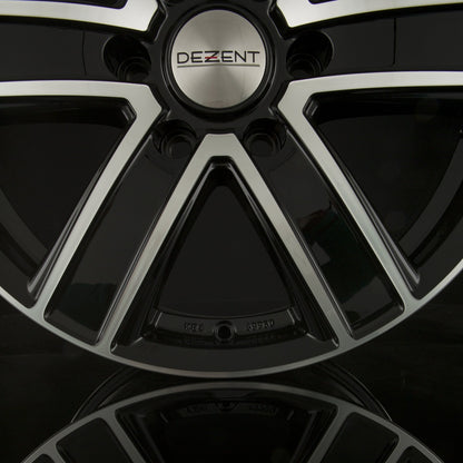 Dezent TJ DARK - Black Polished Front Alufelge 8x16 Zoll ET35 LK 6x139.7 ML67.1 – Bild 4