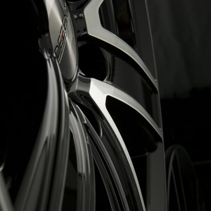 Dezent TJ DARK - Black Polished Front Alufelge 8x17 Zoll ET30 LK 6x114.3 ML66.1 – Bild 3