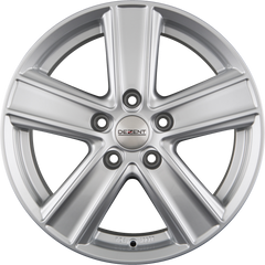 Dezent TH SILVER - Silber Alufelge 8.5x19 Zoll ET46 LK 5x120 ML74.1