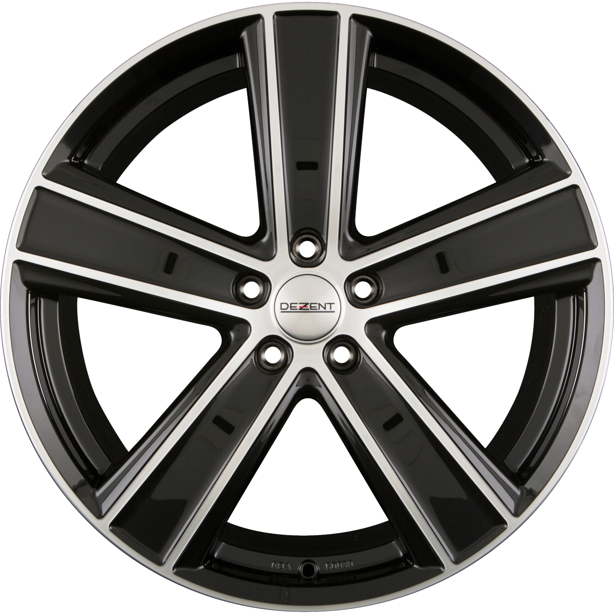 Dezent TH DARK - Black Polished Alufelge 9x20 Zoll ET50 LK 5x112 ML70.1