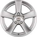 Dezent TX SILVER - Silber Alufelge 7x17 Zoll ET42 LK 5x105 ML56.6