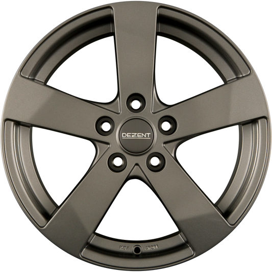 Dezent TD GRAPHITE - Graphite Matt Alufelge 7x17 Zoll ET41 LK 5x105 ML56.6