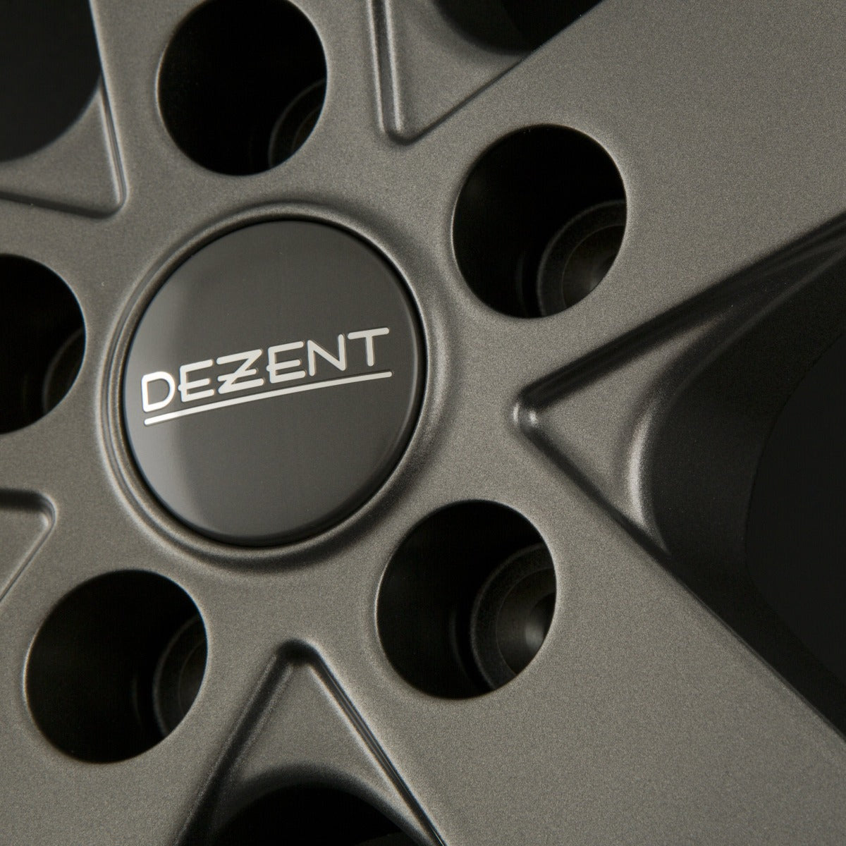 Dezent TD GRAPHITE - Graphite Matt Alufelge 7x17 Zoll ET41 LK 5x105 ML56.6 – Bild 5