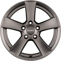Dezent TX GRAPHITE - Graphite Matt Alufelge 6.5x16 Zoll ET49 LK 5x112 ML66.6