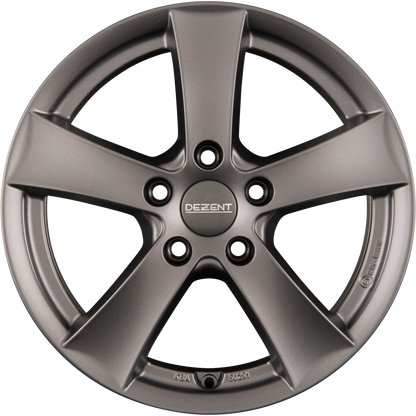 Dezent TX GRAPHITE - Graphite Matt Alufelge 5.5x15 Zoll ET36 LK 4x100 ML54.1