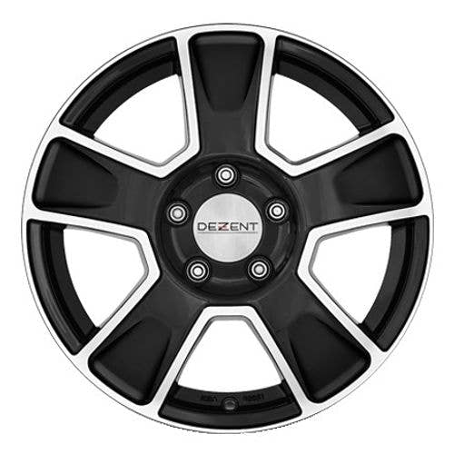 Dezent Van black polished Alufelge 6.5x16 Zoll ET62 LK 6x130 ML84.1 – Bild 2