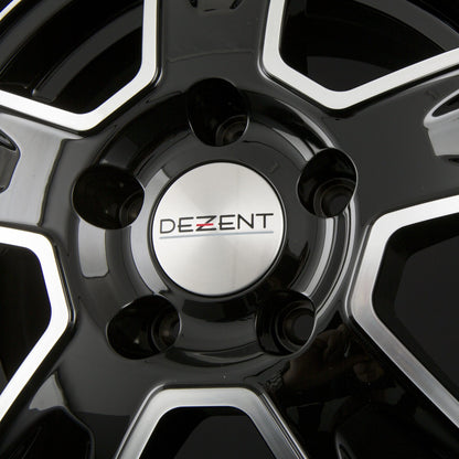 Dezent Van DARK - Black Polished Alufelge 6.5x16 Zoll ET68 LK 5x130 ML78.1 – Bild 4