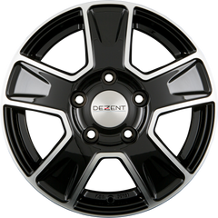 Dezent Van DARK - Black Polished Alufelge 6.5x16 Zoll ET62 LK 6x130 ML84.1