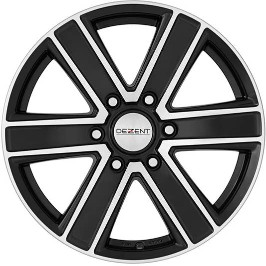 Dezent TJ DARK - Black Polished Front Alufelge 7x16 Zoll ET45 LK 6x114.3 ML66.1 – Bild 2