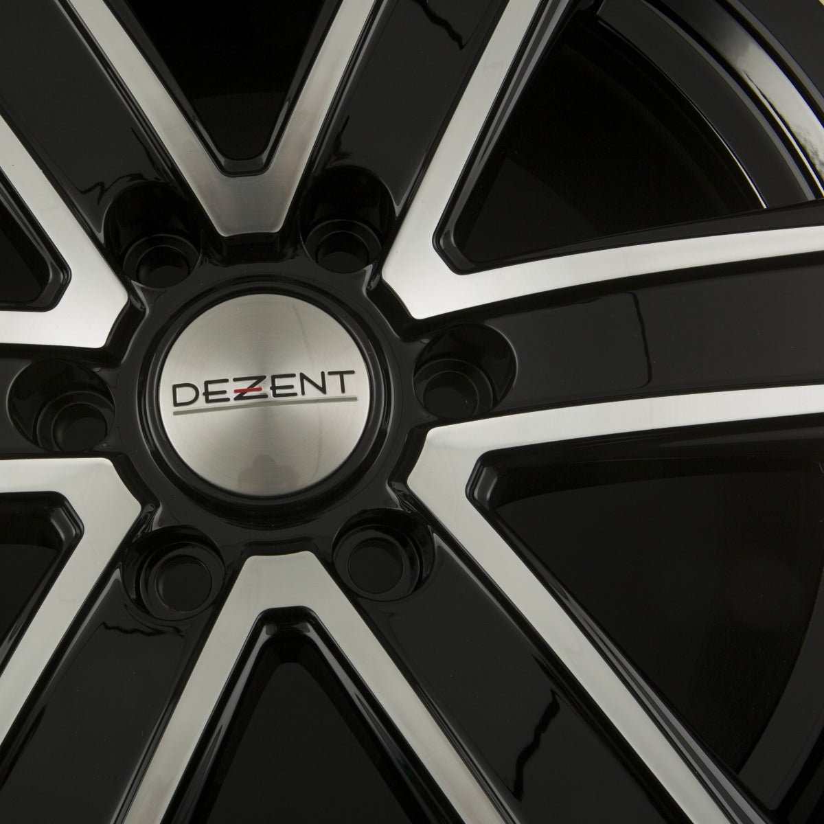 Dezent TJ DARK - Black Polished Front Alufelge 7x16 Zoll ET45 LK 6x114.3 ML66.1 – Bild 5