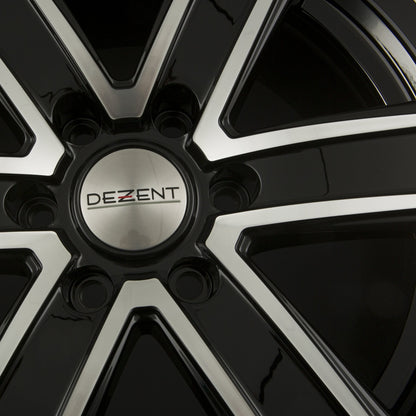 Dezent TJ DARK - Black Polished Front Alufelge 7x16 Zoll ET45 LK 6x114.3 ML66.1 – Bild 5