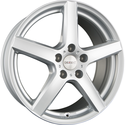 Dezent TY SILVER - Silber Alufelge 7x16 Zoll ET40 LK 5x114.3 ML71.6 – Bild 2