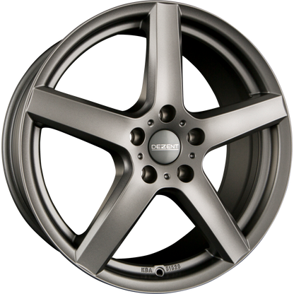 Dezent TY GRAPHITE - Graphite Matt Alufelge 7.5x17 Zoll ET42 LK 5x120 ML72.6 – Bild 2