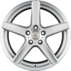 Dezent TY SILVER - Silber Alufelge 8x18 Zoll ET45 LK 5x120 ML72.6